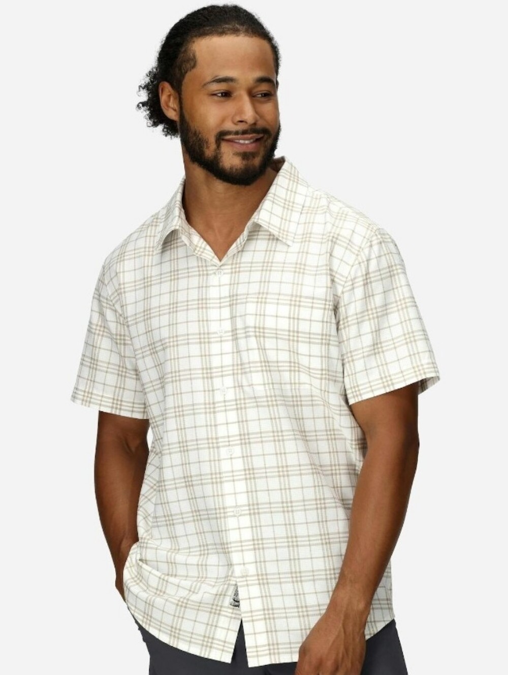 Marmot Men's AirExchange Perforated Short-Sleeve Pattern Shirt NWT